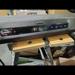 Sound Bar And Subwoofer 