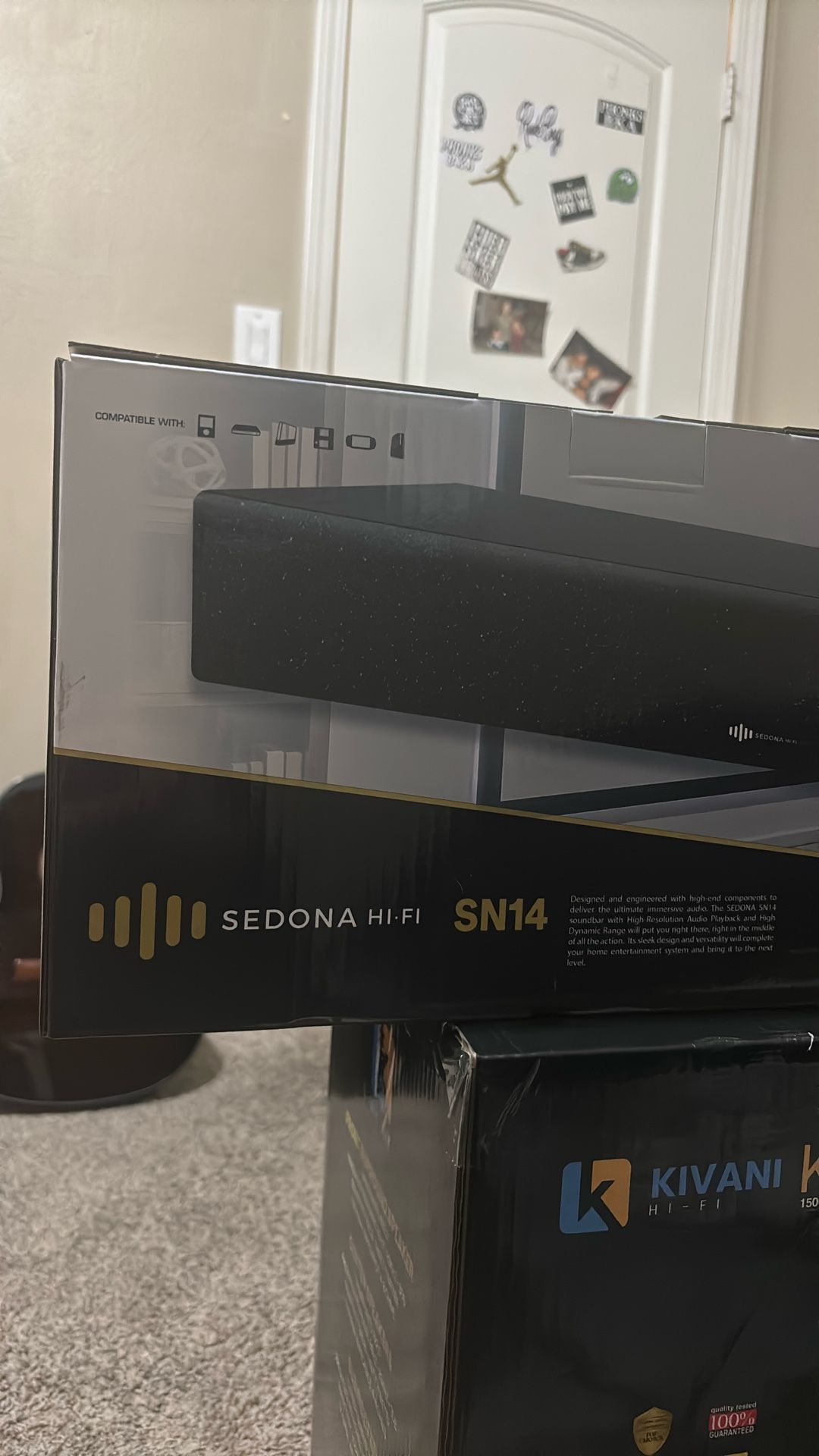 Sedona Hi-Fi SN14 800W Surround Sound System – Brand New, Sealed in Box