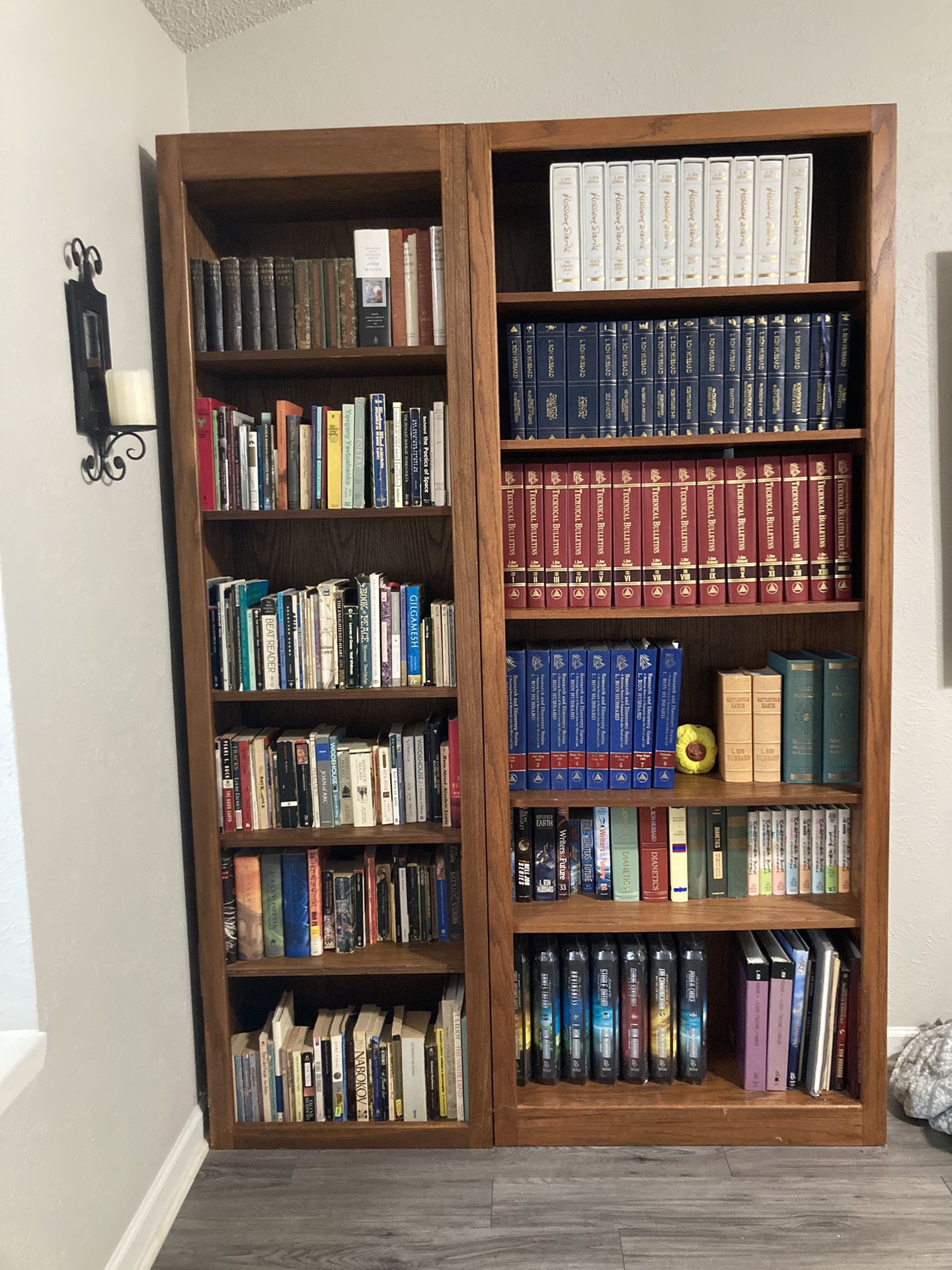 *Solid Wood* Set Of Bookshelves