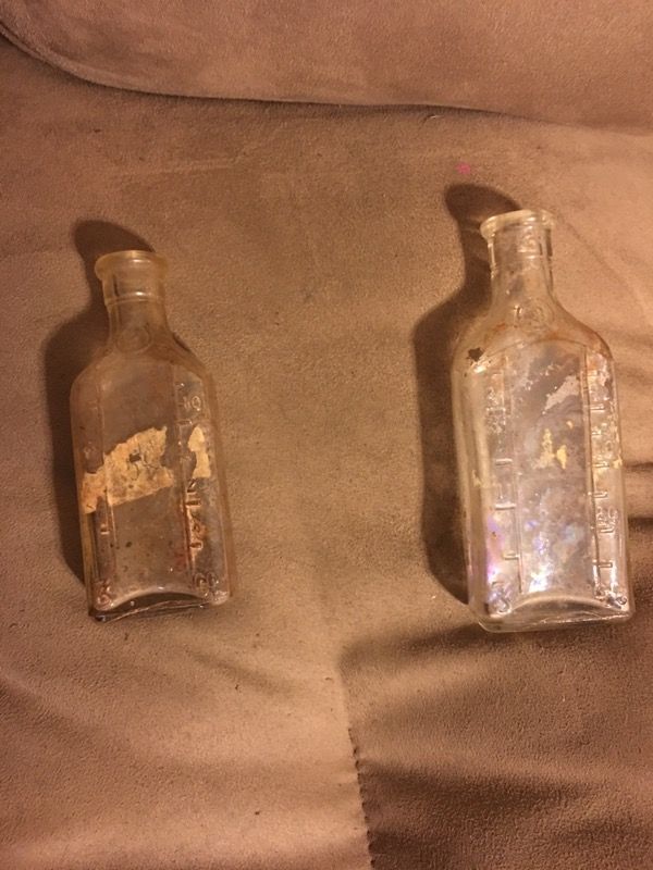 Vintage Medicine Bottles - Owens Illinois Glass Co.
