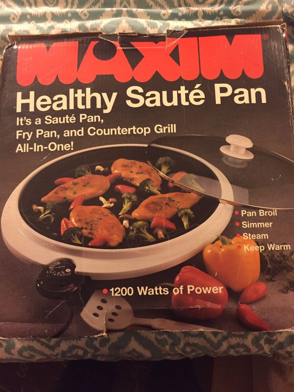 Maxim Healthy Electric Sauté Pan for Sale in San Rafael, CA OfferUp