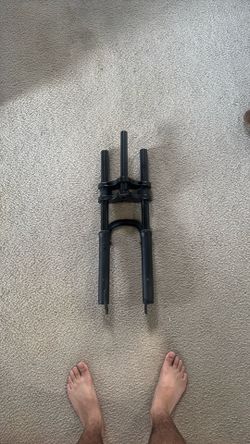Fat tire bike suspension