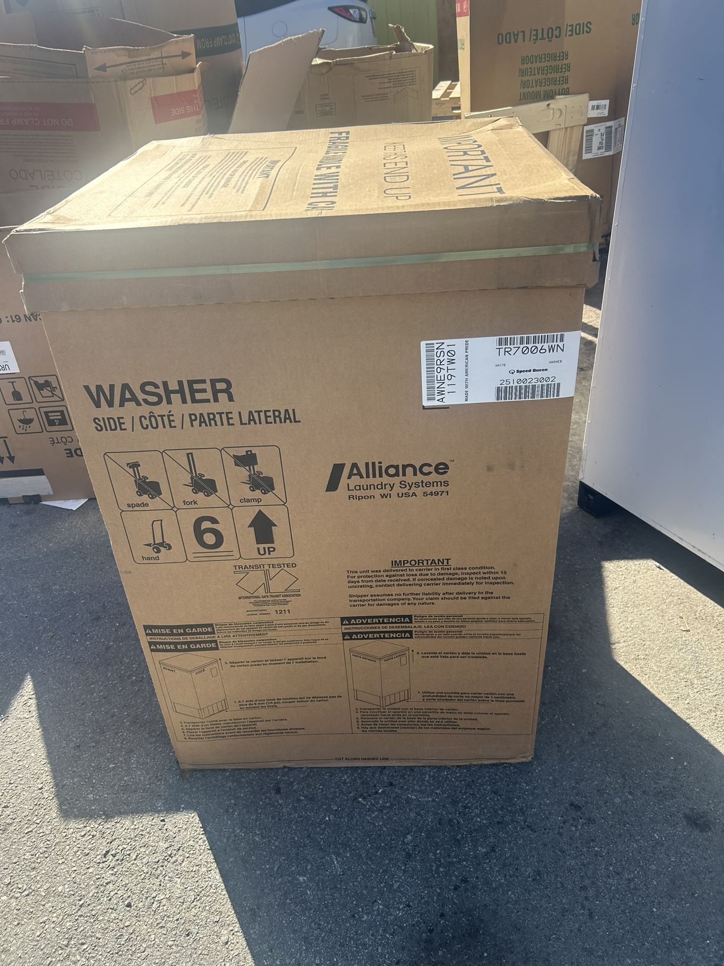 Speed Queen Washer “New”