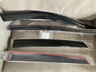 IKON Motorsports 25-26 Kia K4 Window Visors Vent Rain Guards