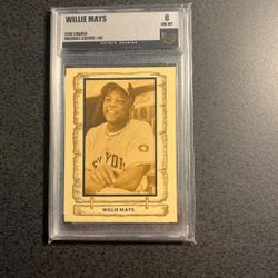 Willie Mays 1980 Baseball Legends - Graded 8
