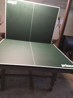 Second hand table tennis on sale table