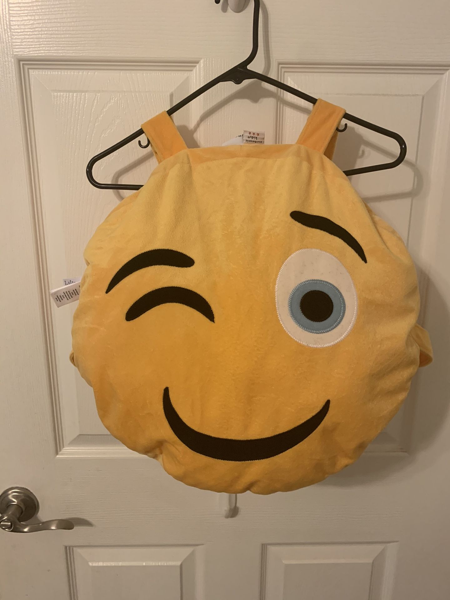 Emoji kids costume