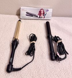 Curling Wands and Hair Straightener