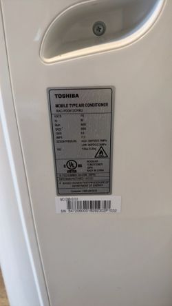 8000 BTU Toshiba Air Conditioner