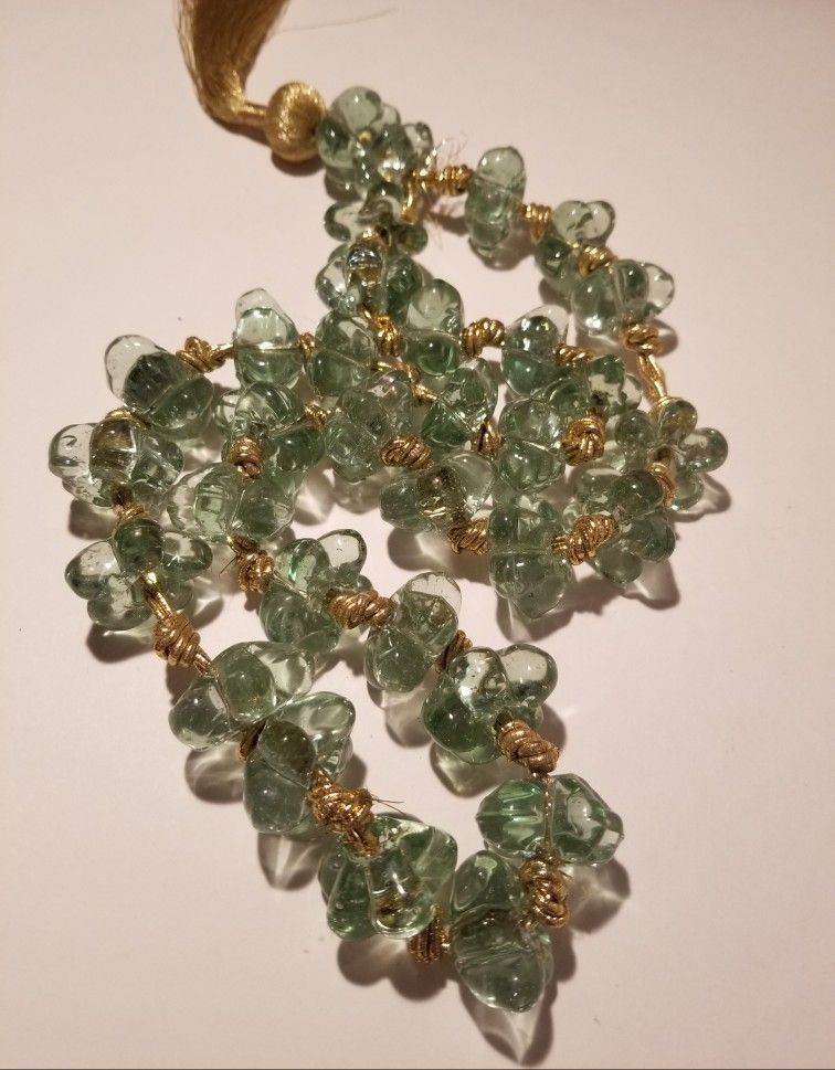 Flower Glass Beads