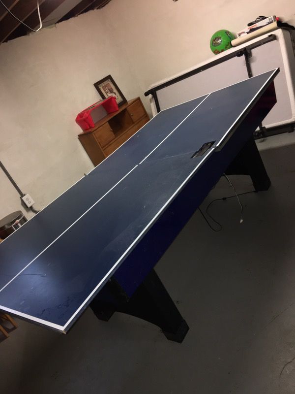 Air hockey/ping pong table