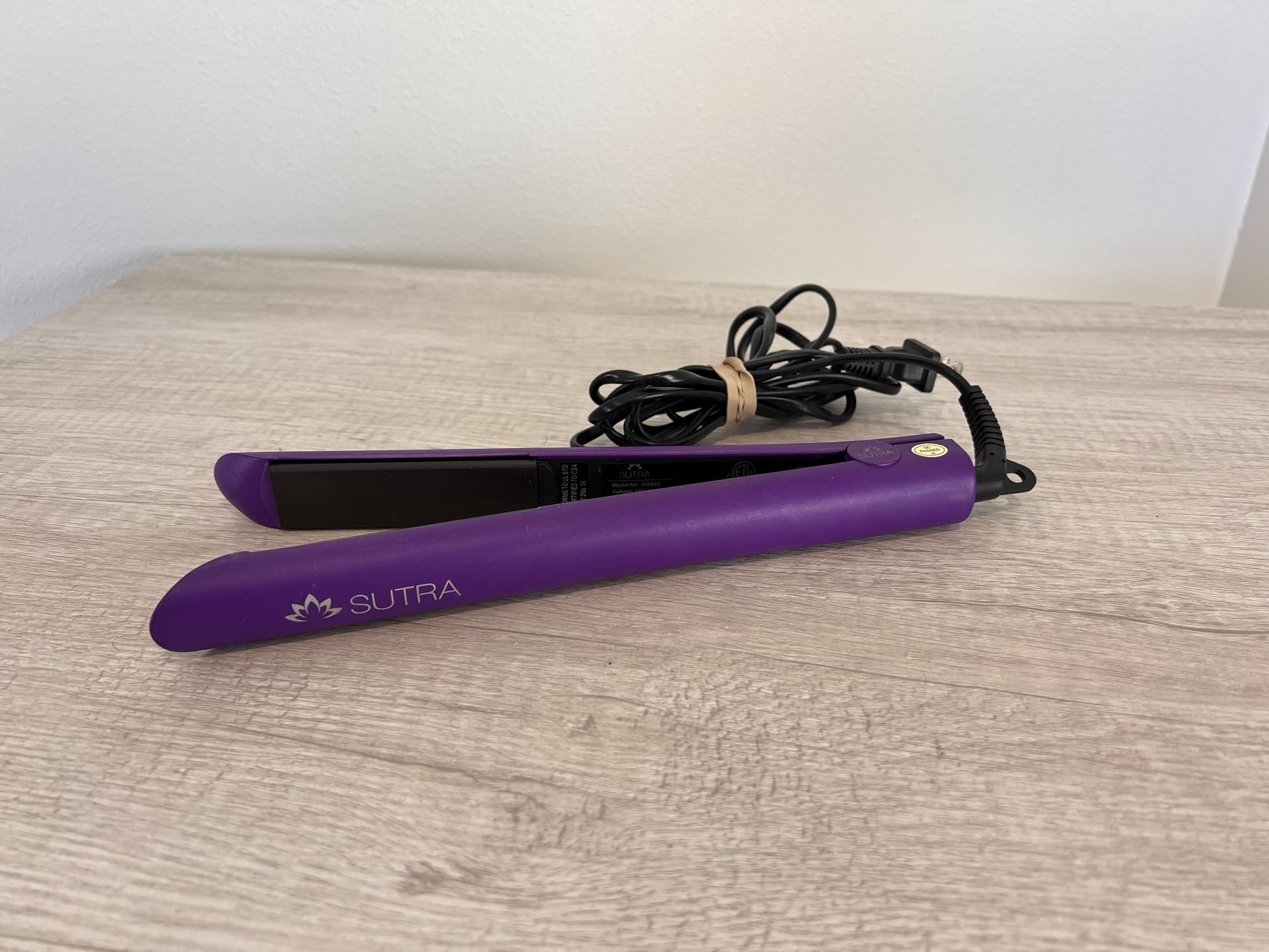 Sutra 1” Purple Flat Iron Model HS803 Heats To 450*