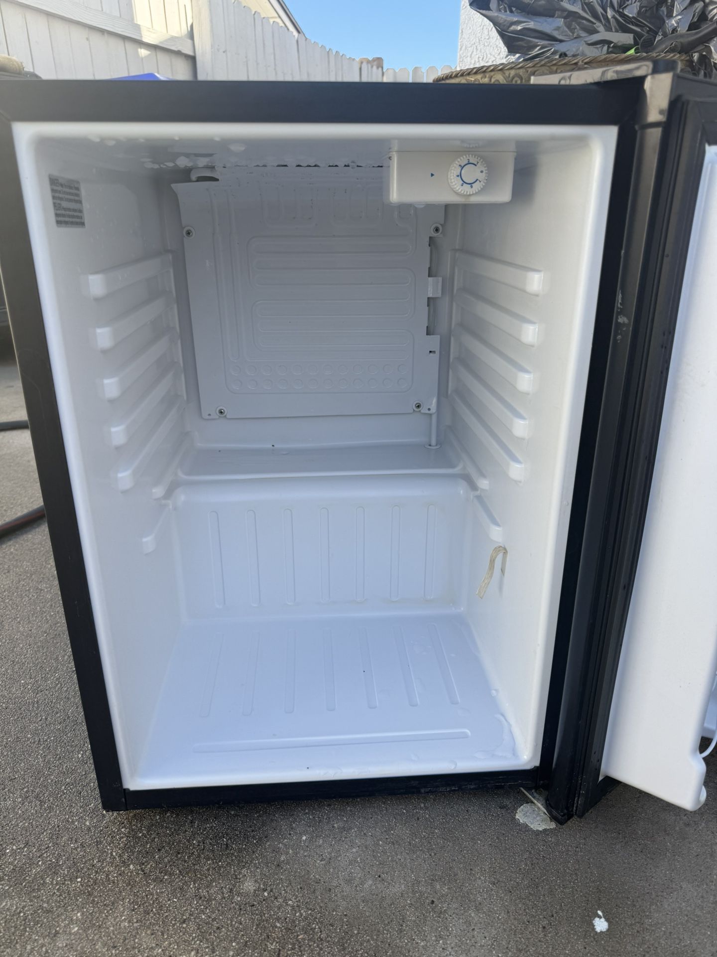 2.4 cu. ft. Mini Fridge in Black