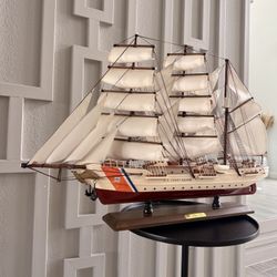 Vintage US Coast Guard USCG Barque Eagle Ship