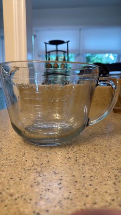 Large Glass Measuring Bowl 8 Cup / 2 Qt