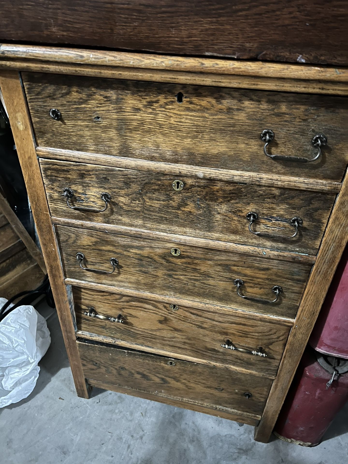 19th Century 5 Drawl Dresser (Small)