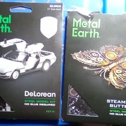 2 Metal Earth Steel Model Kits