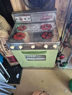 Vintage Sunny Suzy tin Childs stove