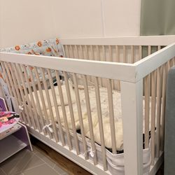 Babyletto Crib And Mattress 