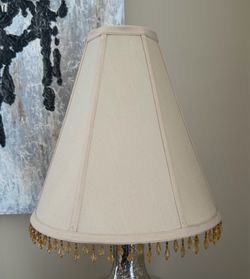 12” Beige Lamp Shade