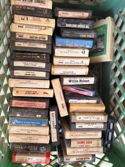 Antique 8 track  tapes