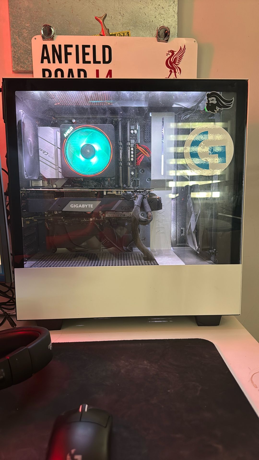 NZXT prebuilt Gaming PC, 2070 Super, Ryzen