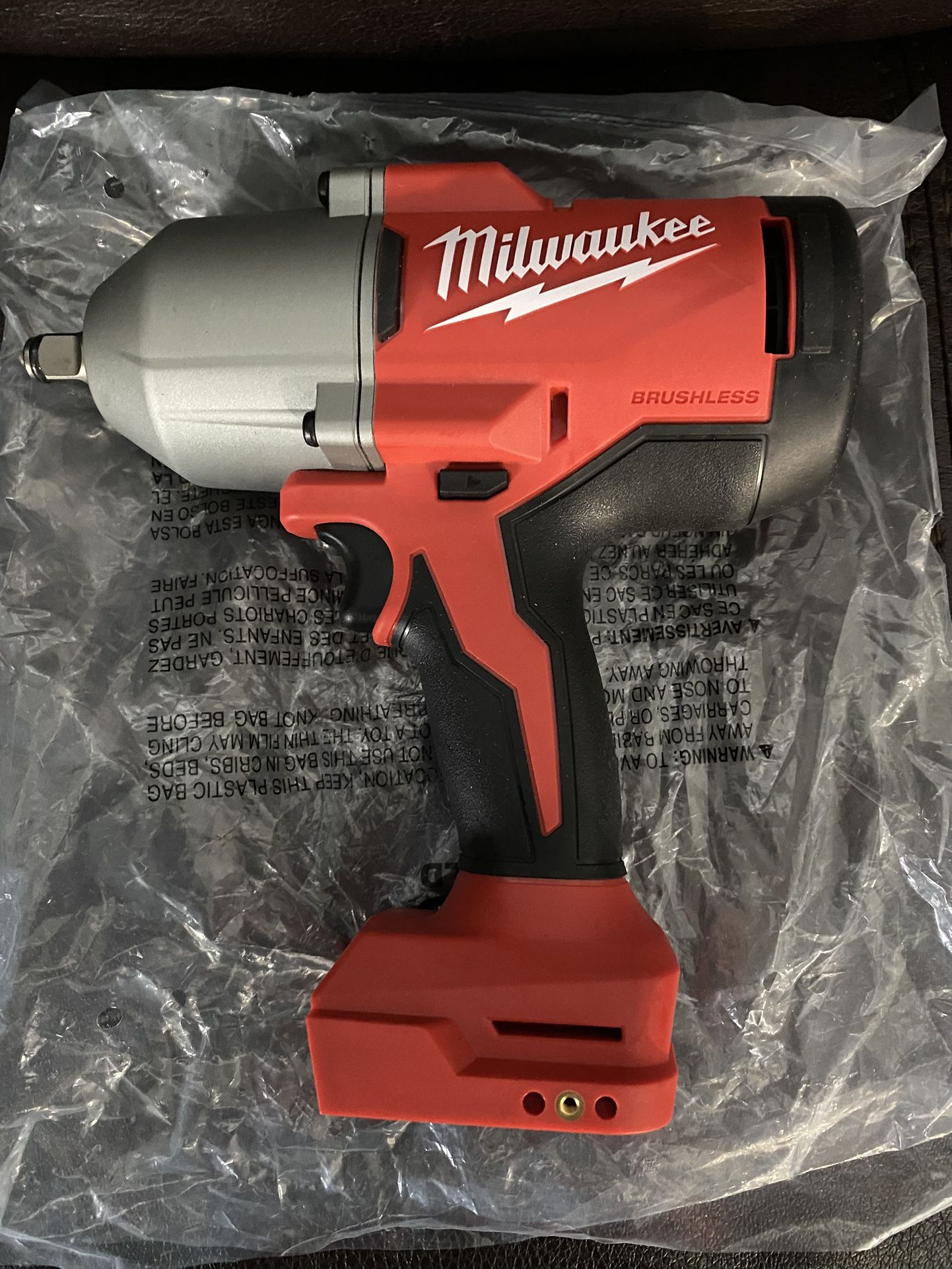 MILWAUKEE BRUSHLESS M18 IMPACT 1/2 NEW HEAVY DUTY $200 FIRM TOOL ONLY