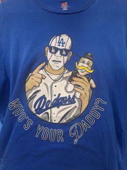 LA DODGERS CUSTOM MADE T SHIRT