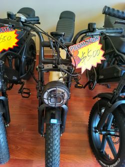 TST Moped style ebike white