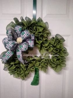 St . Patrick's Day Wreath