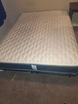 MAYTAG WASHER, Queen size Sleepy Basic Mattress by Sherwood Southwest, JOHNSON/TOMBIGBEE dressor mirror combo