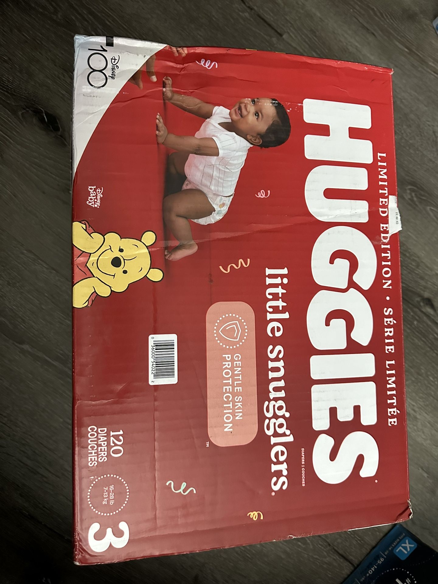 Huggies little snugglers size 3,120