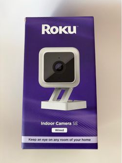 Roku Indoor Camera SE (Wired) – Brand New In Box