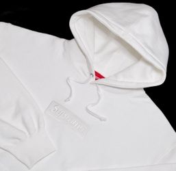 Supreme Box Logo Hoodie White