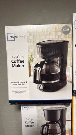 New coffee maker