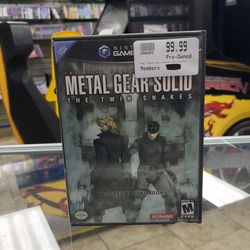 Metal gear solid twin snakes Nintendo gamecube