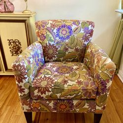 Floral Armchair