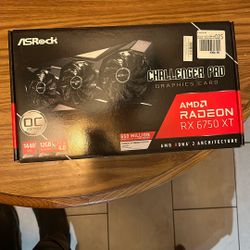 ASRock Challenger Pro GPU AMD RADEON RX6750XT