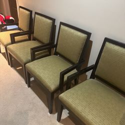 Four Dining Room Chairs 