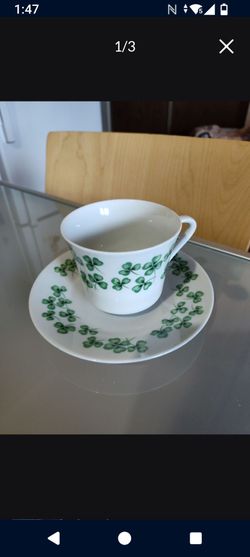 Vintage Irish Tea Cup and Saucer