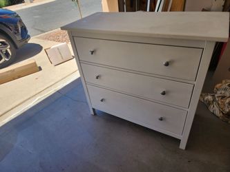 White Wood Dresser