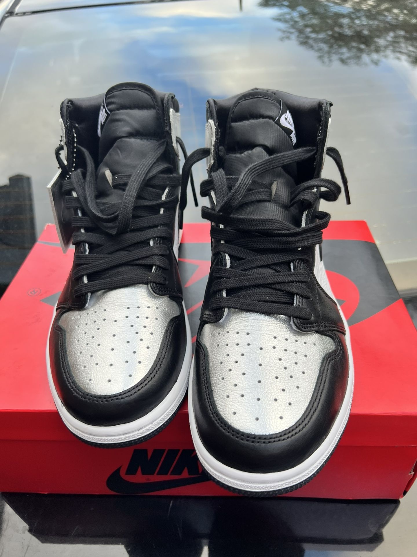 Jordan 1 Silver Toe DS