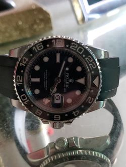 Rolex GMT black on black discontinued since baselworld