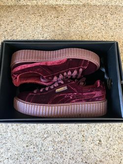 puma x Fenty by Rihanna burgundy