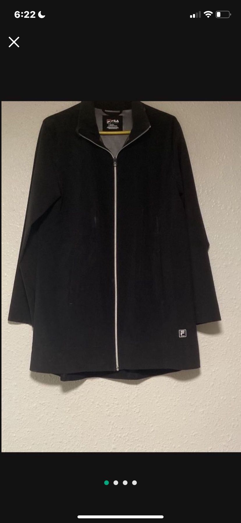 Large Fila Sport Lightweight Jacket