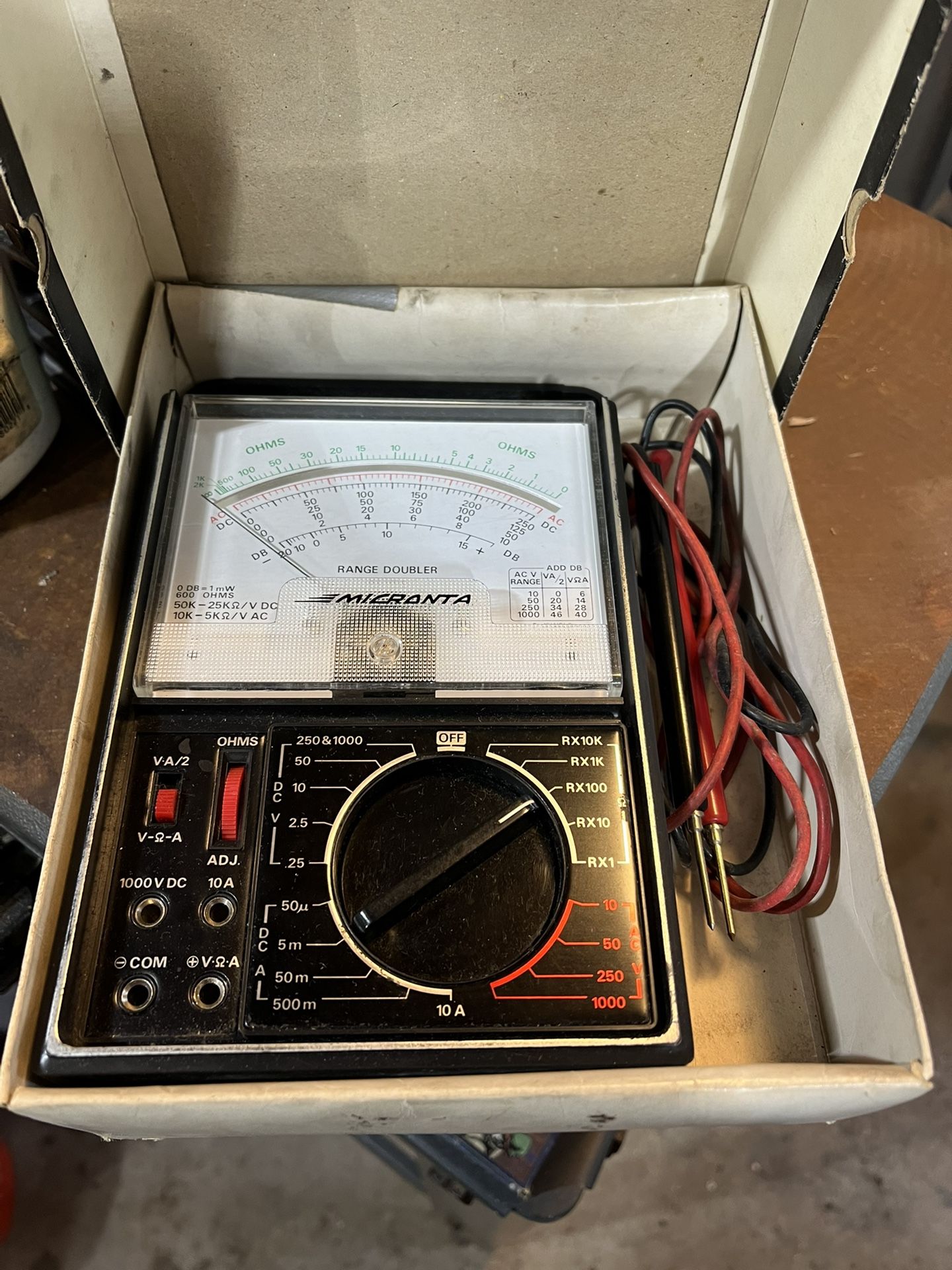 Micranta Range Doubler MultiTester (still In Box)