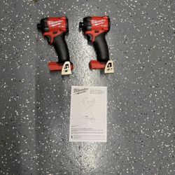 Milwaukee Fuel M18 1/4” Hex Impact Driver. 1 Impact