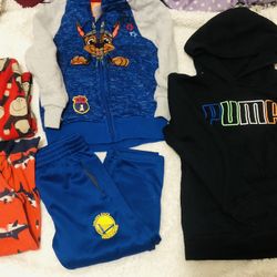 Jackets , Pants For Boys Size 4-5T, The Black Jacket Is Brand New , Others Are Like New 