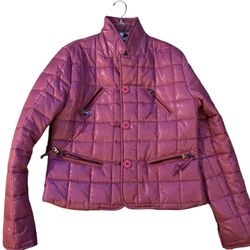 Millard Fillmore Ladies Pink Jacket Size L