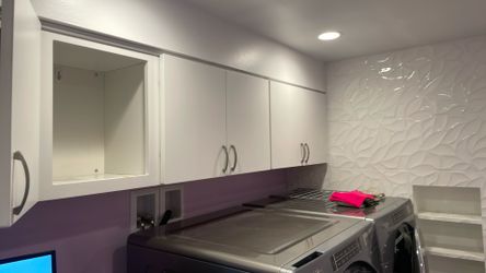 Cabinets and countertop